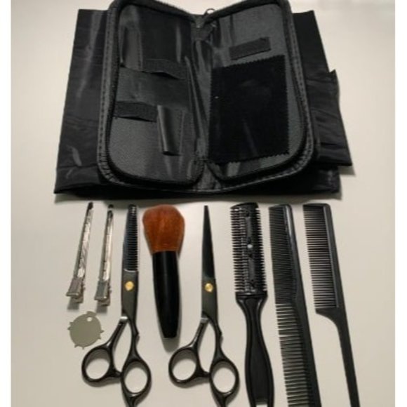 New 12 PCS Hair Cutting Scissors Kits, Hairdressing Scissors Set. - Picture 1 of 2
